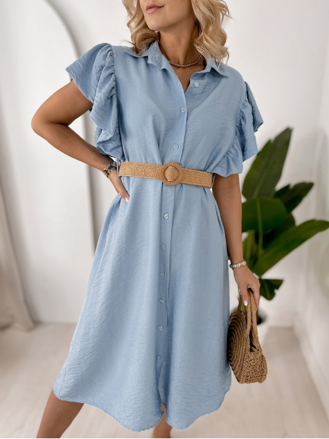 ROBE BLEU DE COUVERTURE