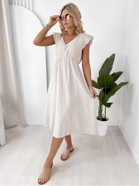 DRESS DANGLAR BEIGE