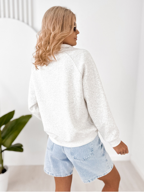 SWEATSHIRT HALSEY GRAU