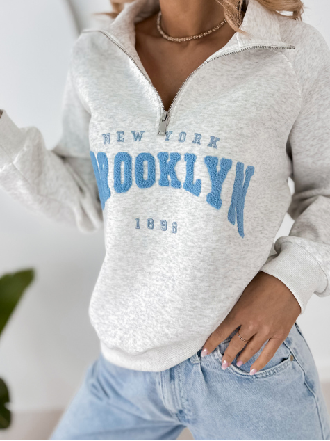 SWEATSHIRT HALSEY GREY