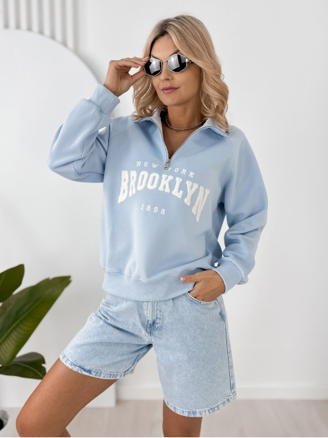 БЛУЗА HALSEY BLUE
