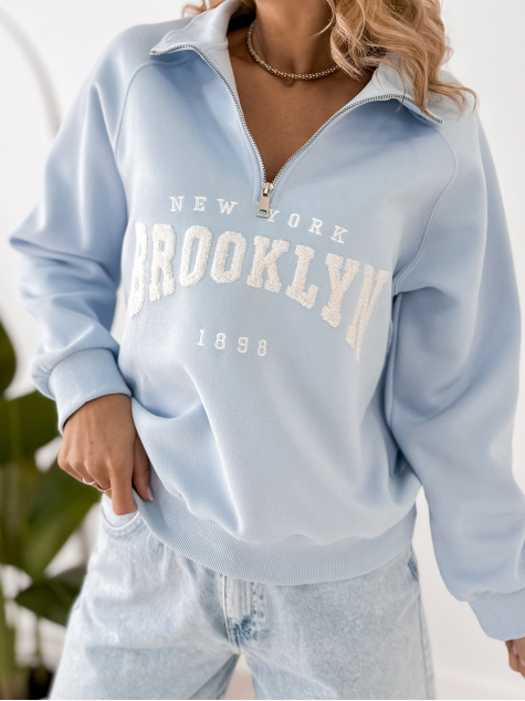 БЛУЗА HALSEY BLUE
