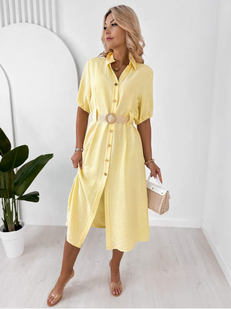 ROBE LYANNA JAUNE