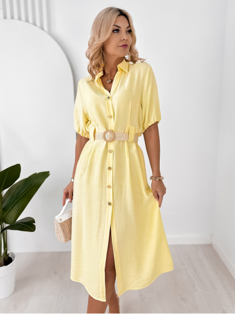 ROBE LYANNA JAUNE