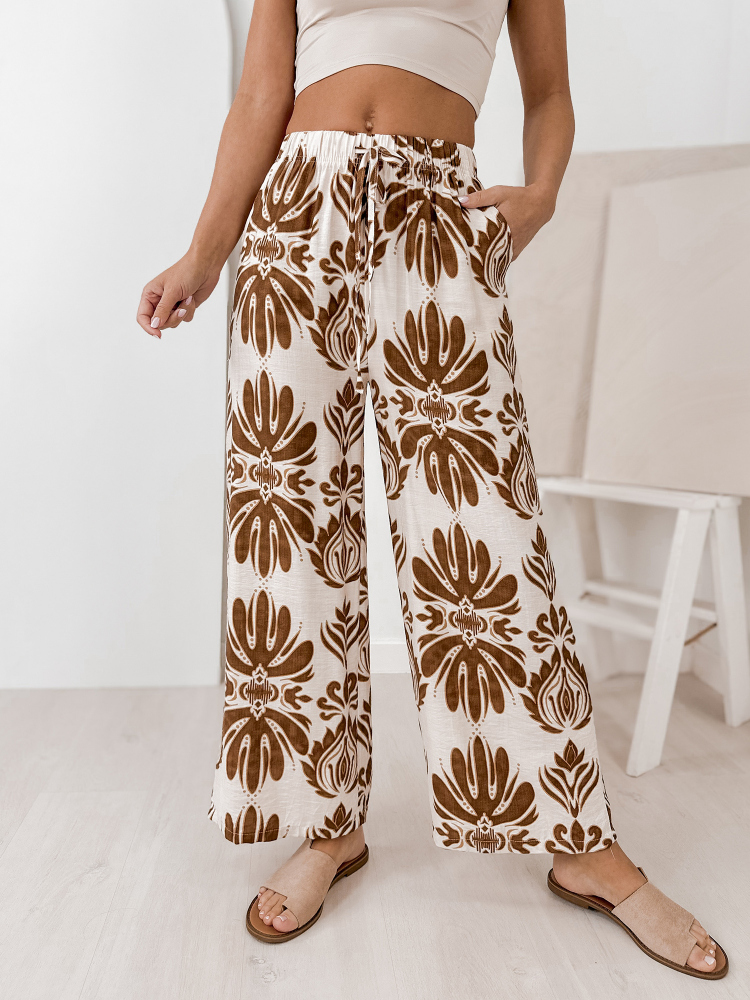 PANTALON BOGART CARAMEL