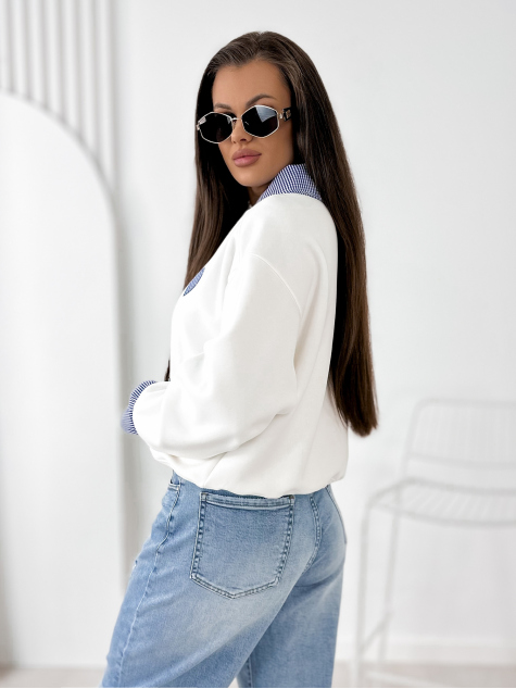 DŽEMPER MALLORY ECRU