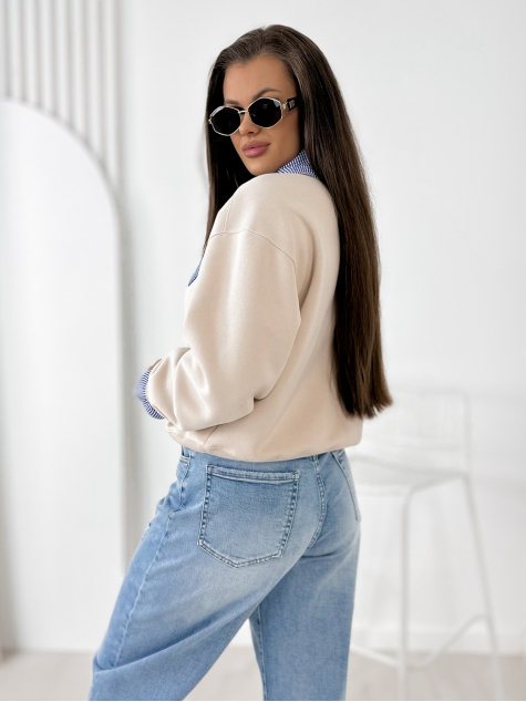 SWEATSHIRT MALLORY BEIGE