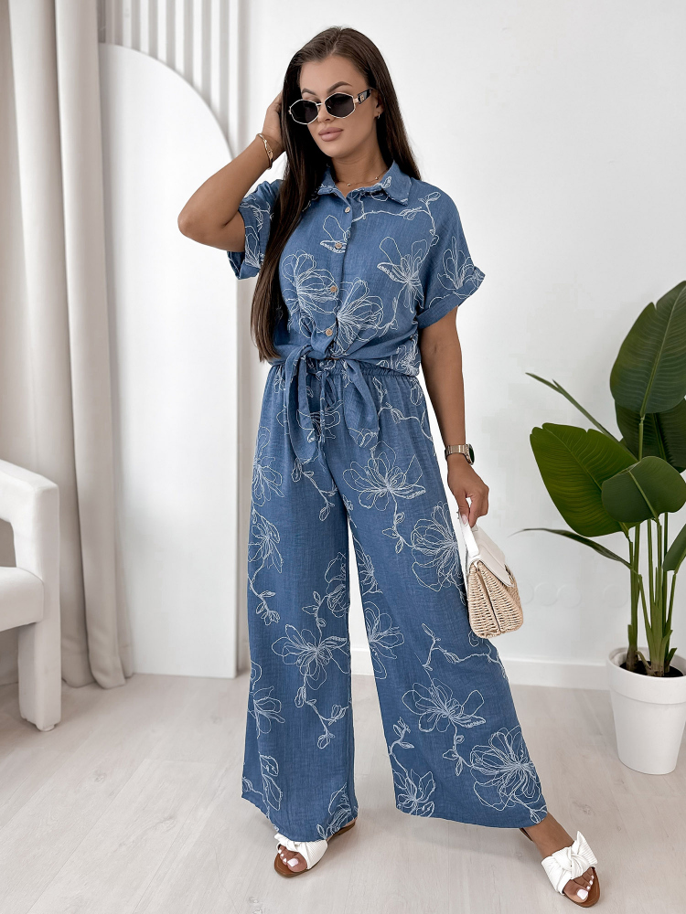SOUPRAVA NINO DARK BLUE