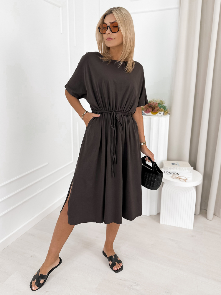 KLEID SUZY DUNKELBRAUN