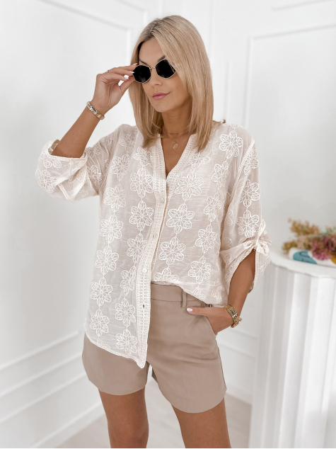 CHEMISE TONKEE BEIGE