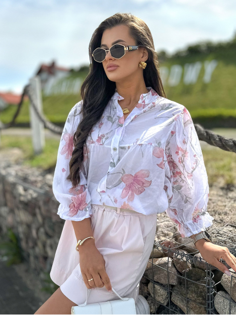 BLOUSE TWIST WHITE