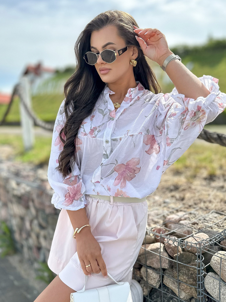 BLOUSE TWIST WHITE