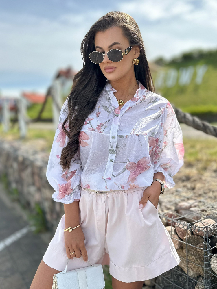 BLOUSE TWIST BLANC