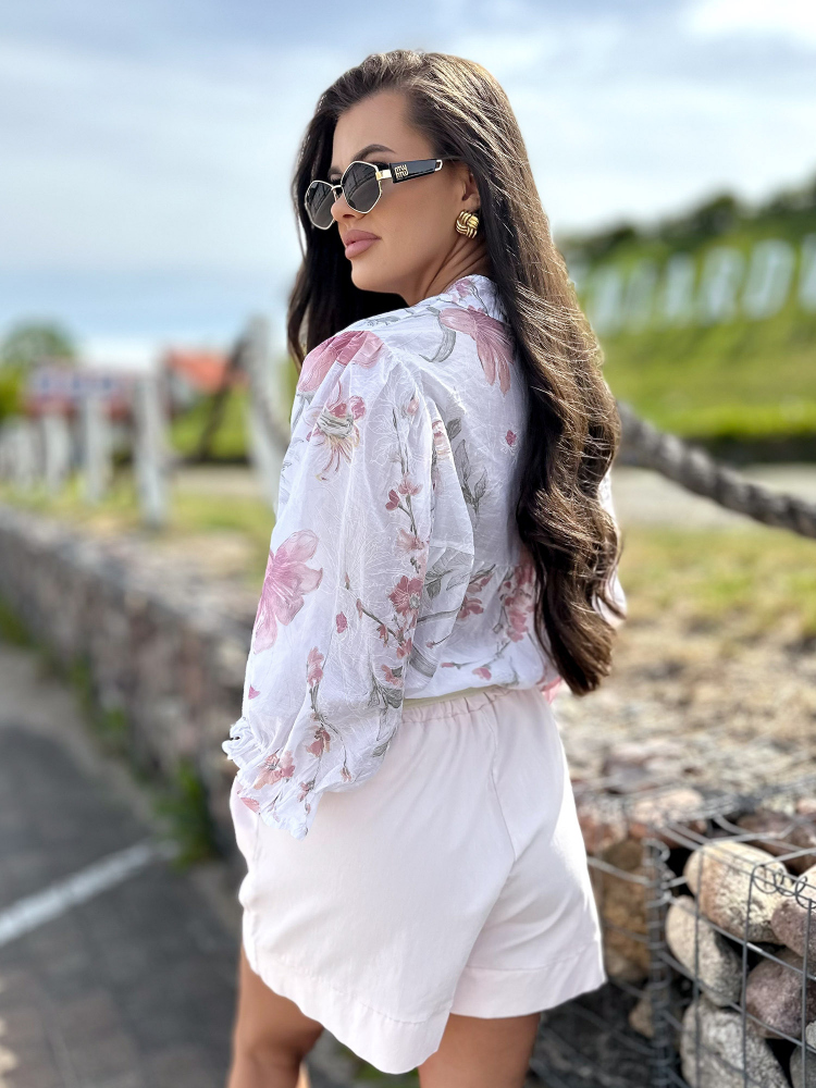 BLOUSE TWIST WHITE