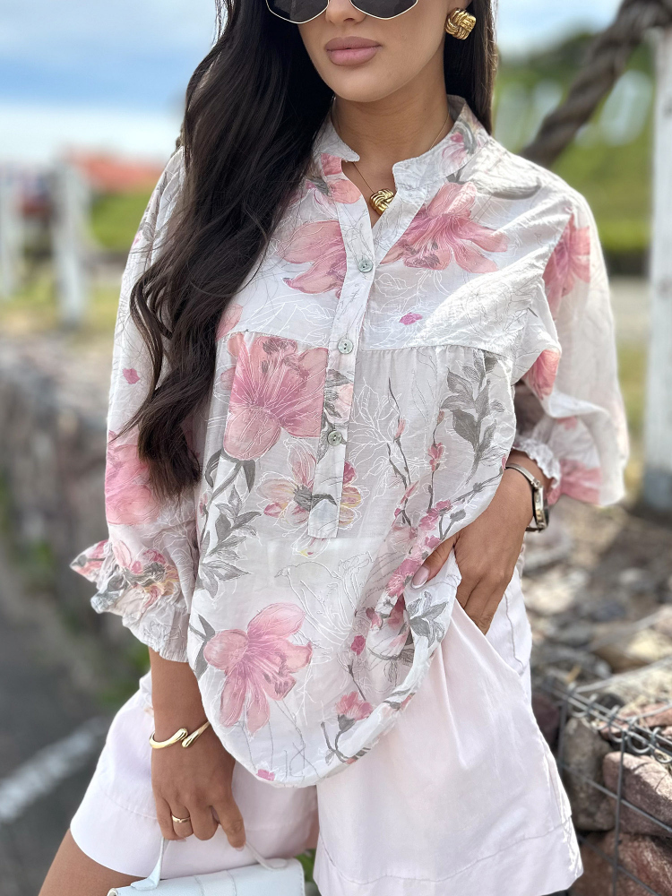 BLUSE TWIST BEIGE