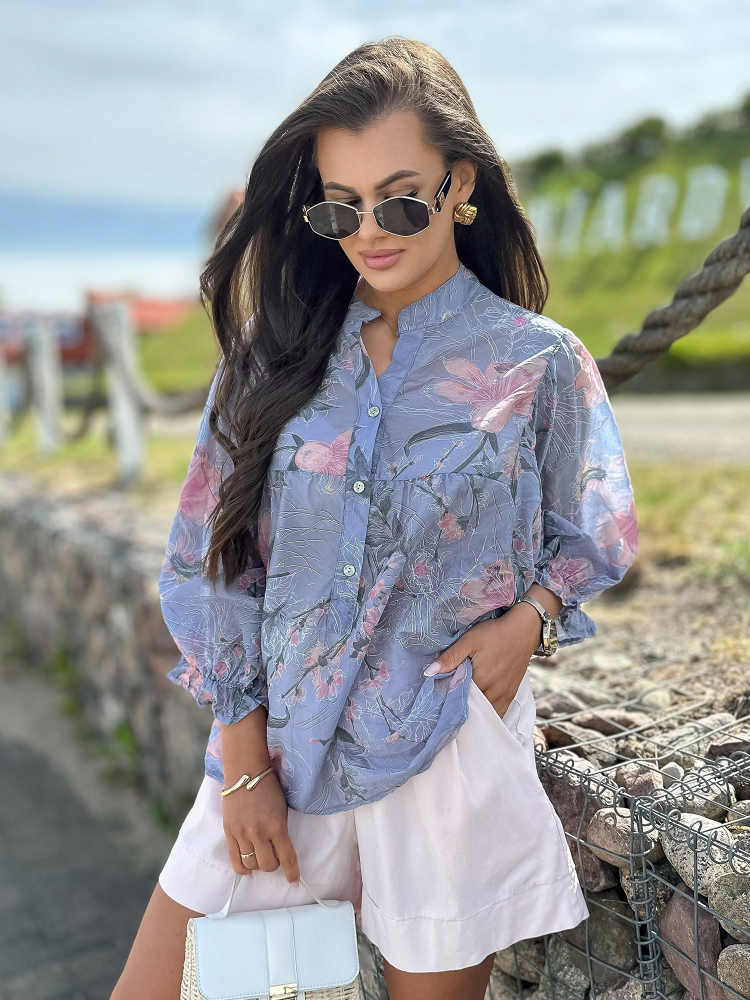 HALENKA TWIST MODRÁ