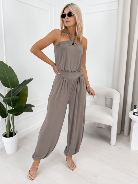 COMBINAISON TOSHIRO BEIGE FONCÉ