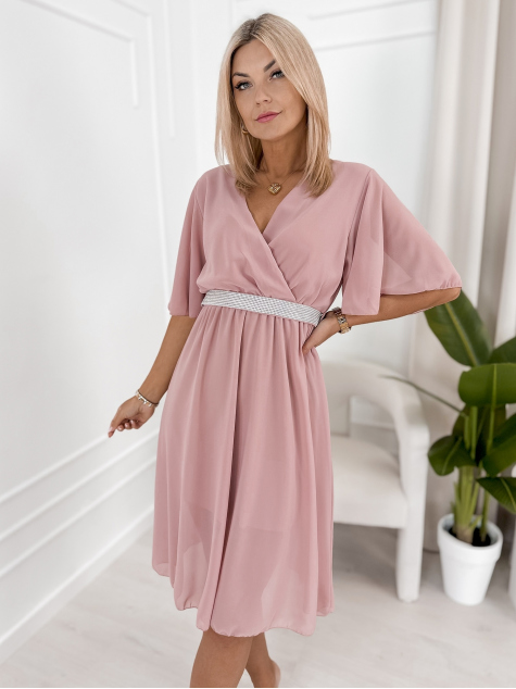 KLEID VELMA PUDERROSA