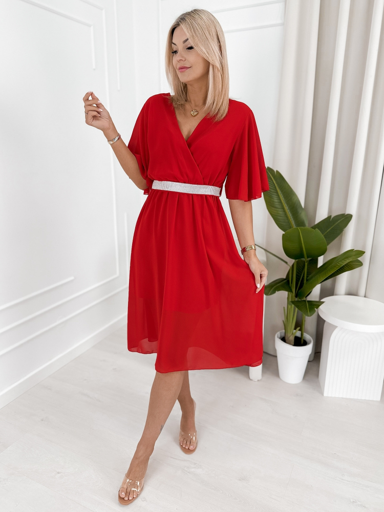 ROBE VELMA ROUGE
