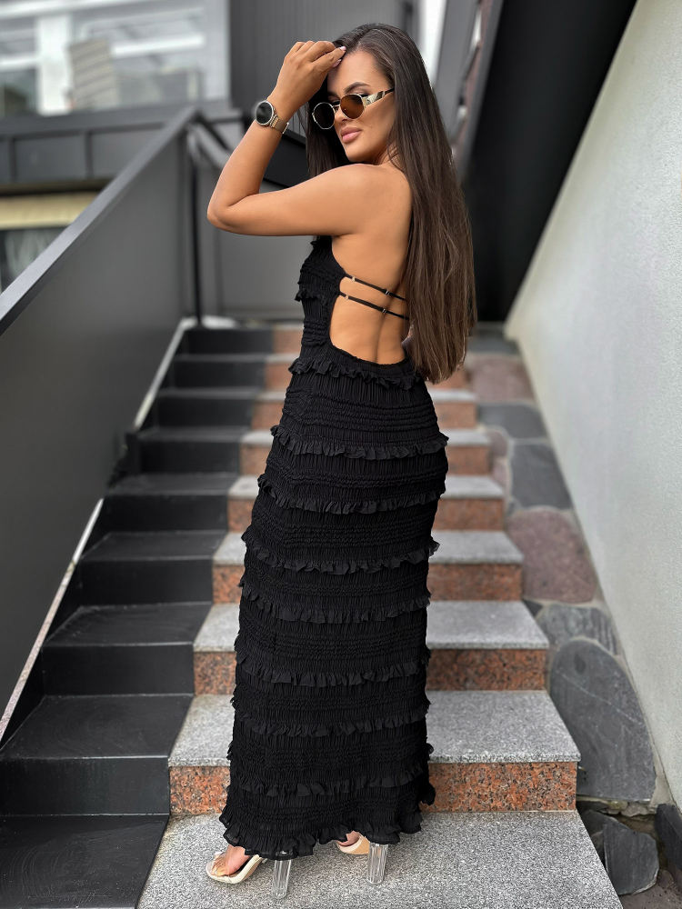 DRESS FERANDE BLACK