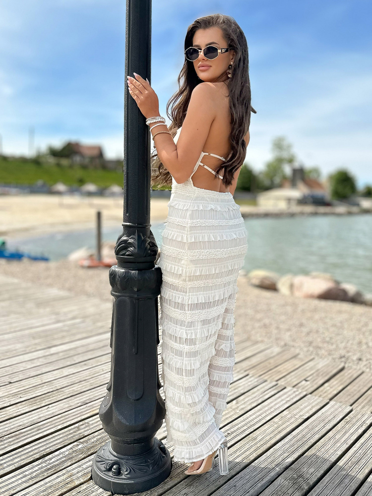 SUKNELĖ FERANDE ECRU