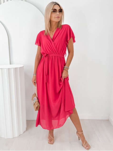 KLEID ANNESE HIMBEERROTE