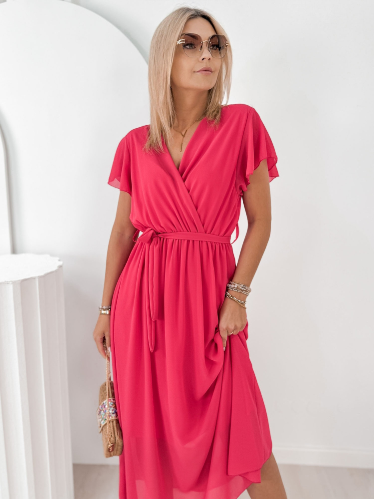 DRESS ANNESE RASPBERRY