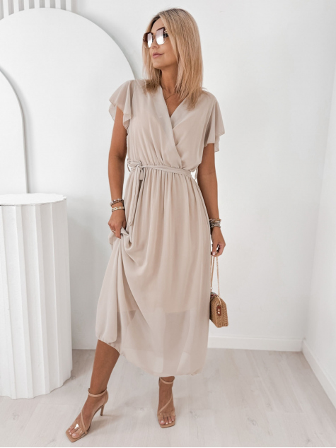 DRESS ANNESE BEIGE