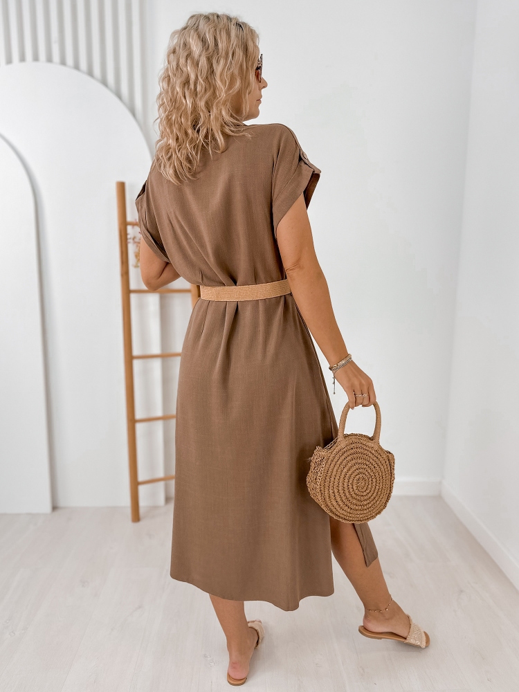KLEID LOOMIS BRAUNE