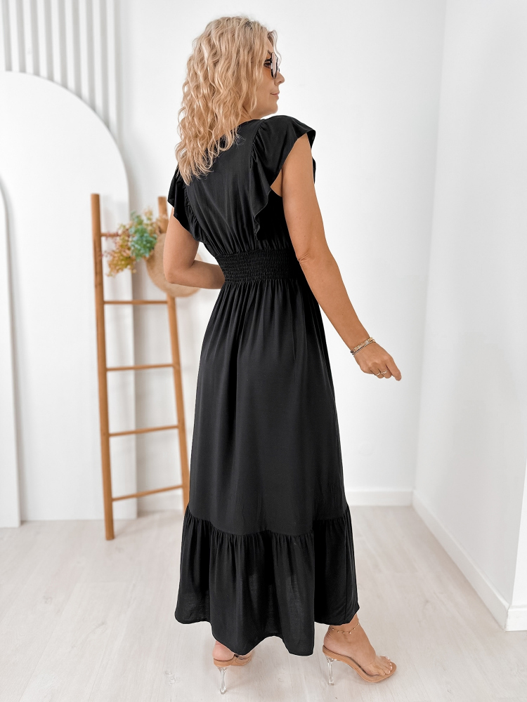 ROBE HARIGAN NOIR