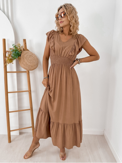 ROBE HARIGAN CARAMEL