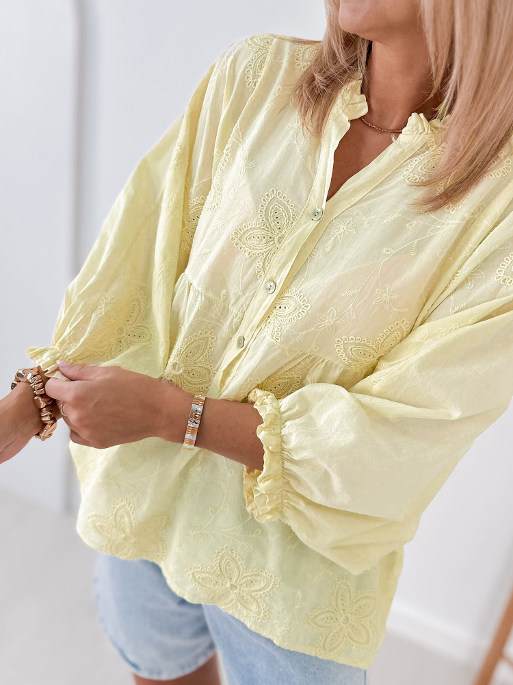 BLUSE WERTER GELBE