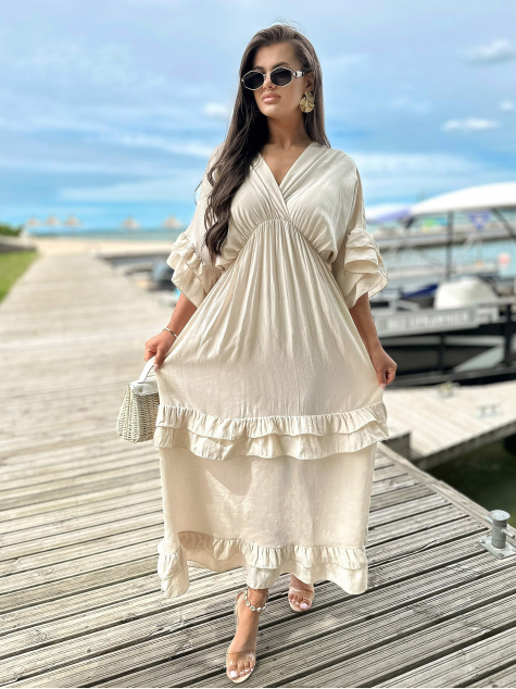 ROBE VERONIKA BEIGE
