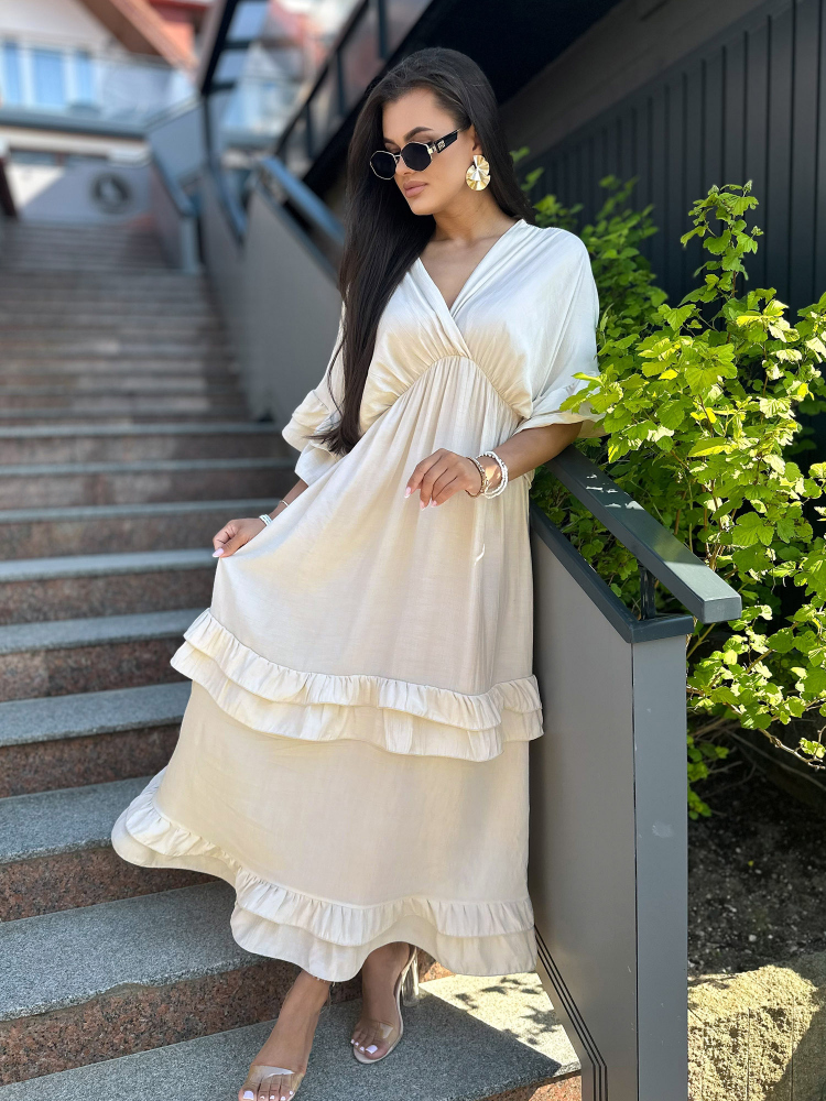 KLEID VERONIKA BEIGE