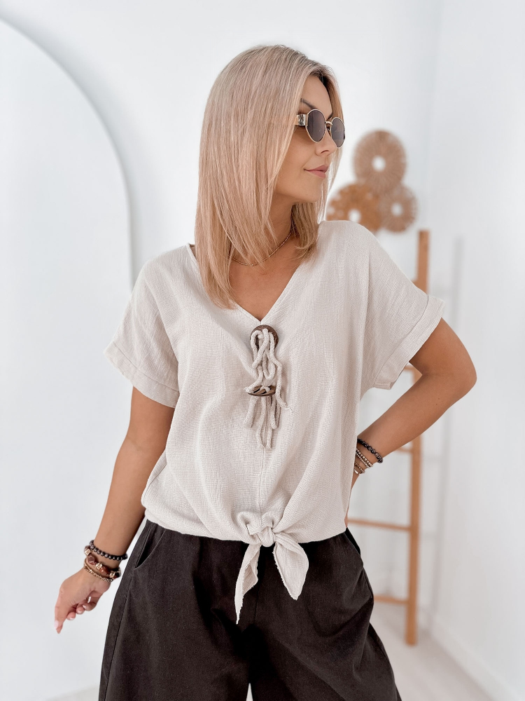 BLUSE BEGBIE BEIGE