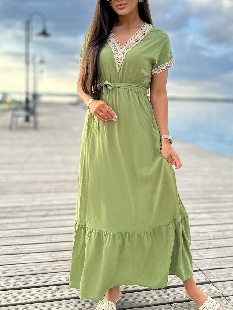 DRESS BALEY GREEN
