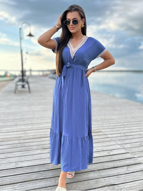 ROBE BALEY BLEU