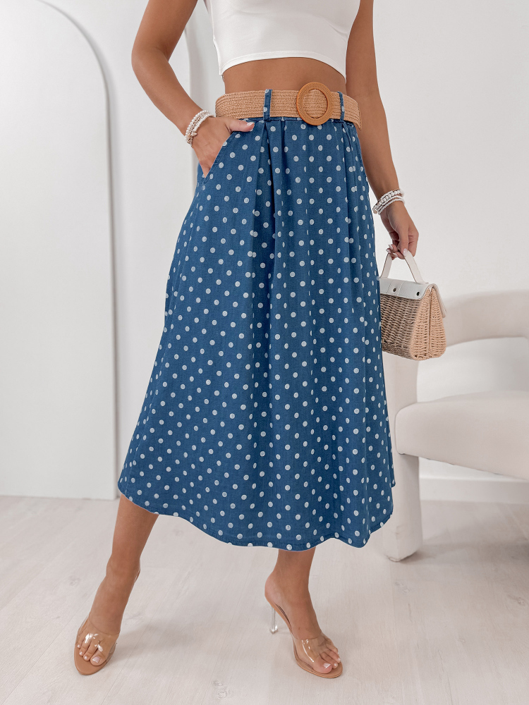 SKIRT RANDLE DARK BLUE