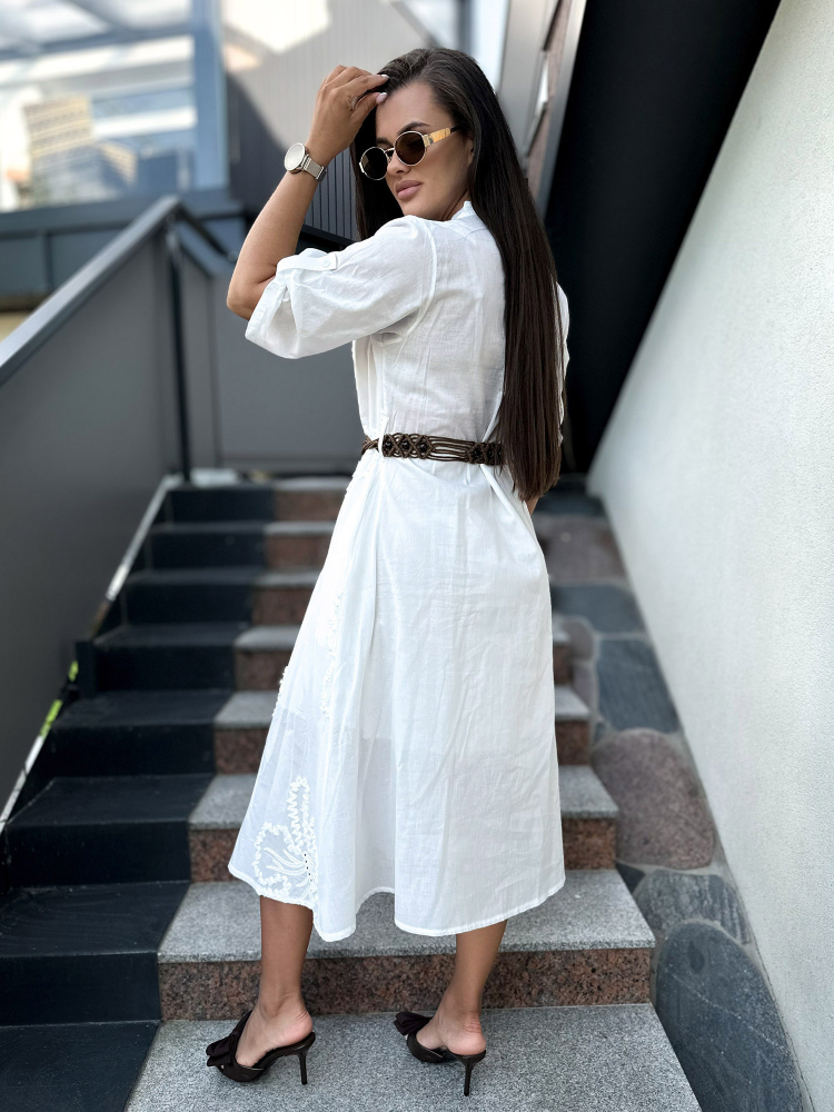 DRESS WESTLEY ECRU