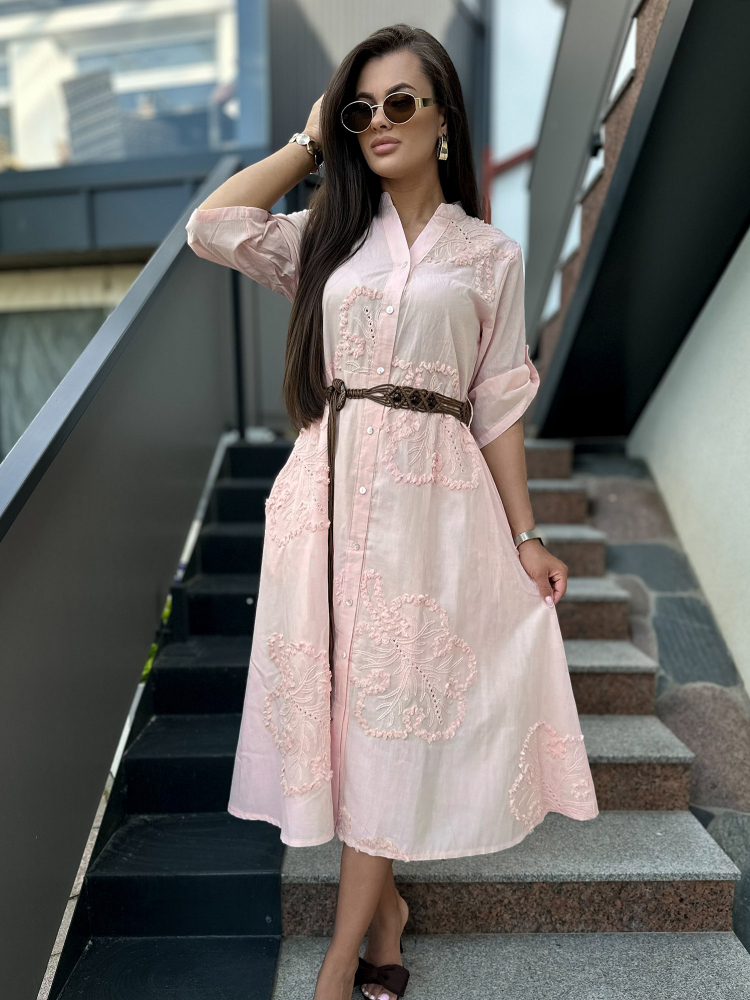 ROBE WESTLEY ROSE POUDRE