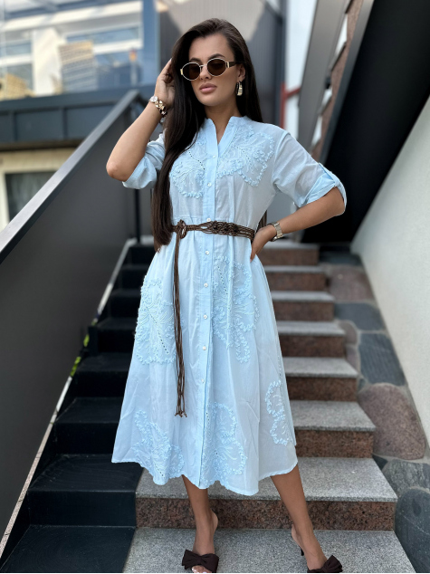 DRESS WESTLEY BLUE