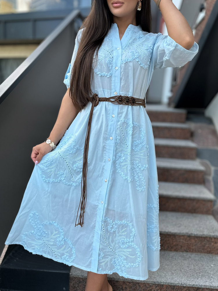 KLEID WESTLEY BLAU