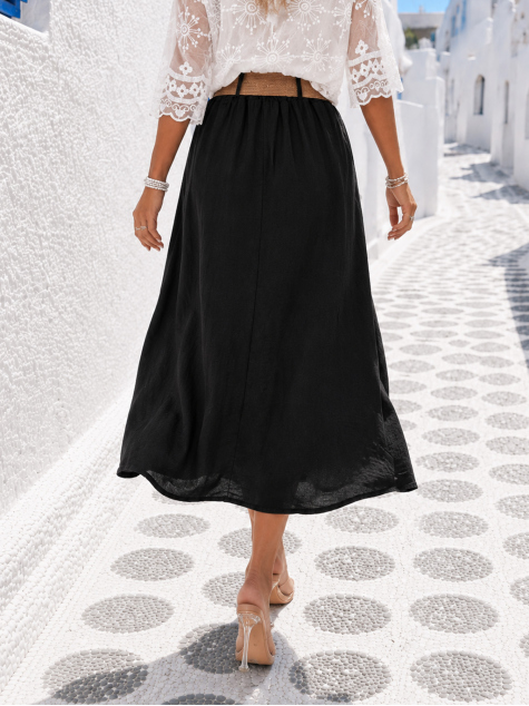 SKIRT EUDORA BLACK