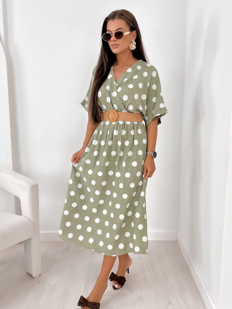 ROBE PISTACHE JOLIET