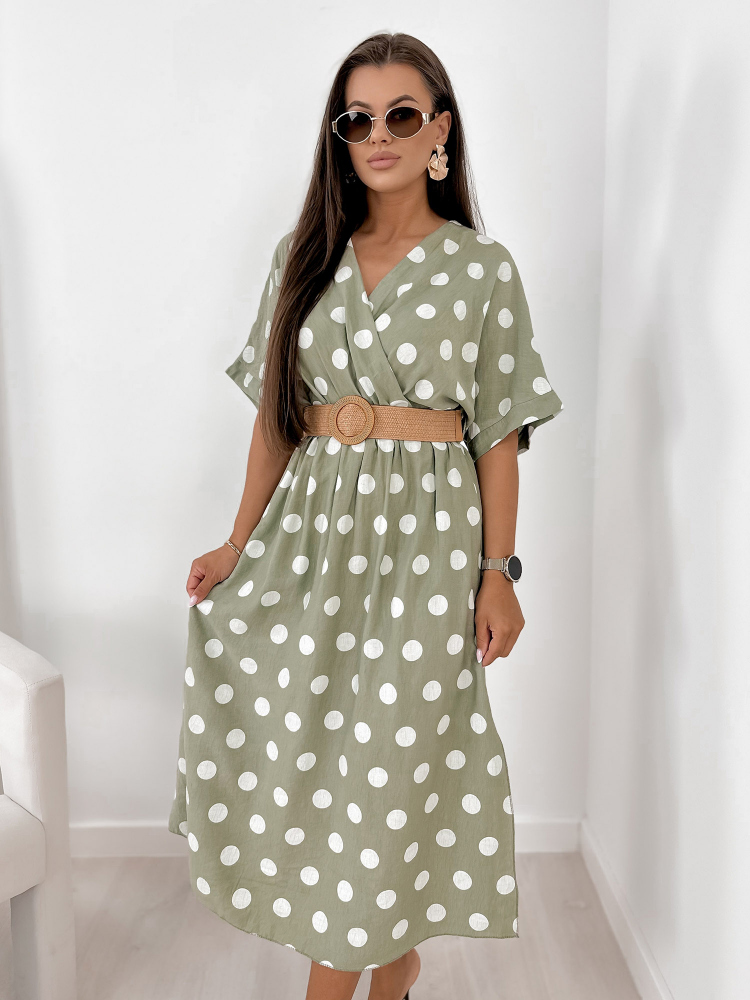 KLEID PISTAZIE JOLIET