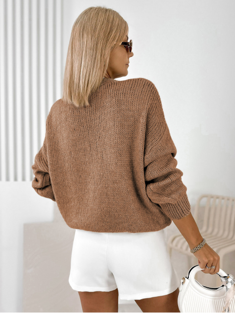 PULOVER LUCIA CARAMEL