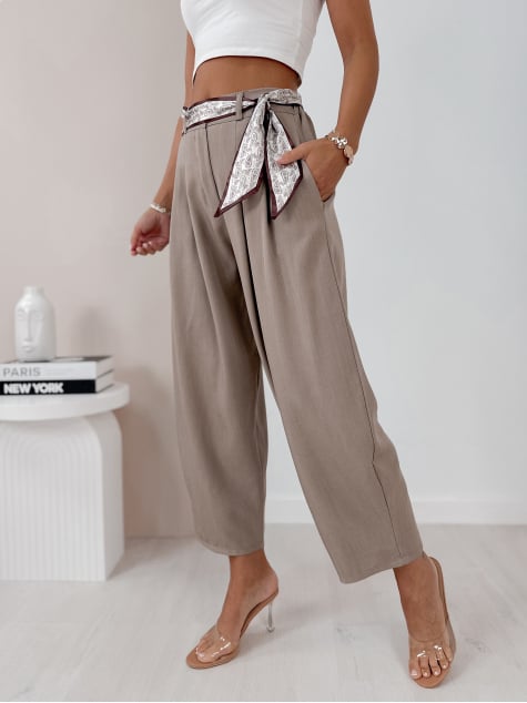 HOSE MARLOW DUNKELBEIGES