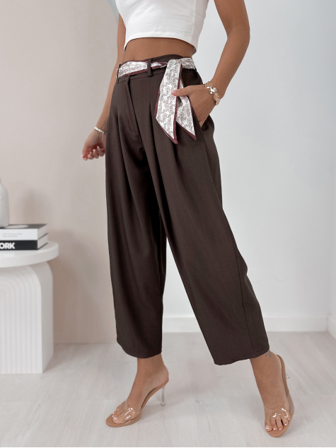 PANTS MARLOW BROWN