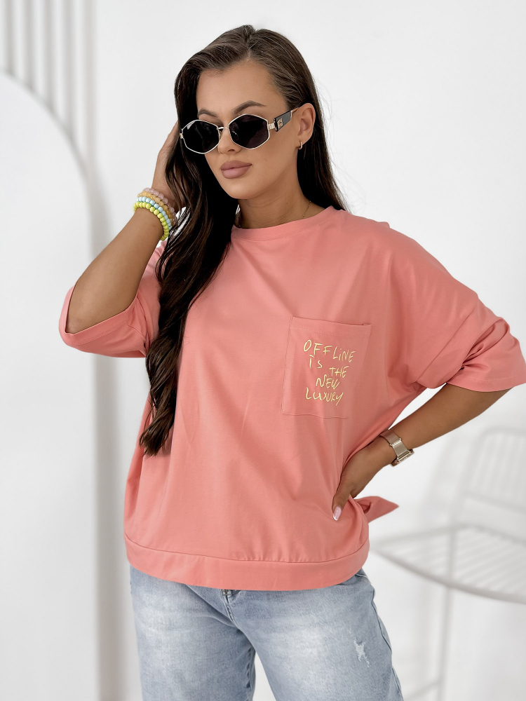 BLOUSE ELSTE CORAL