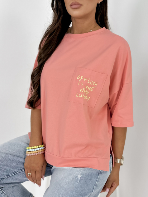 BLOUSE ELSTE CORAL